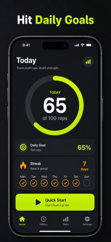 Push-Up Counter: Rep Tracker Screenshot 5 of 10