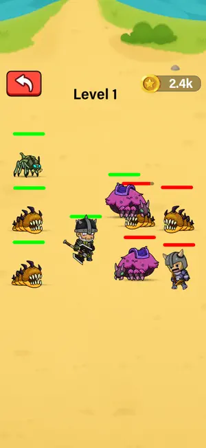 Monster Merge : Battle Games screenshot 1