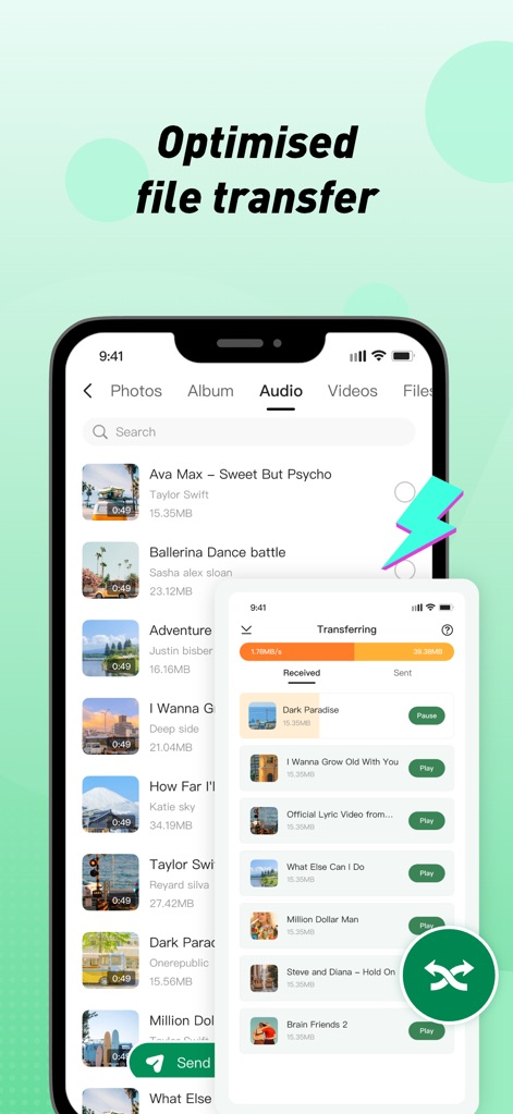 Xender: Transfer, Share Files - Optimized File Transfers