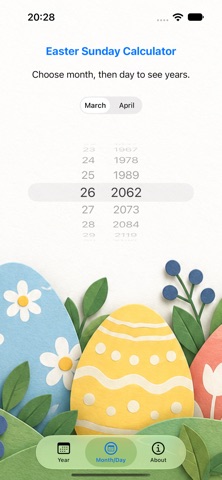 Easter Sunday iPhone screenshot