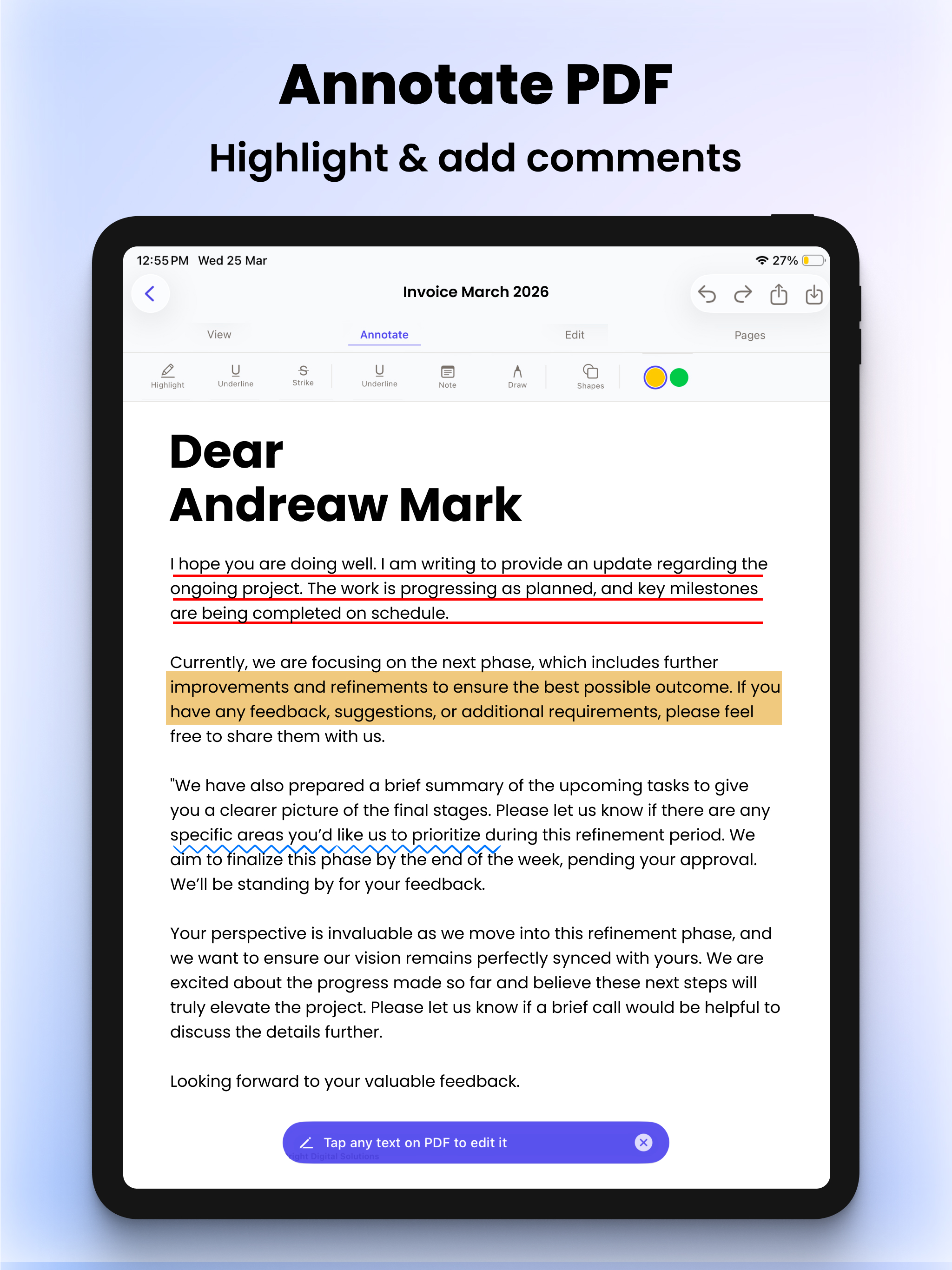 Word Editor: Docs,Office & PDF screenshot 18