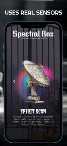 Spirit Box: Ghost Whispers iPhone screenshot