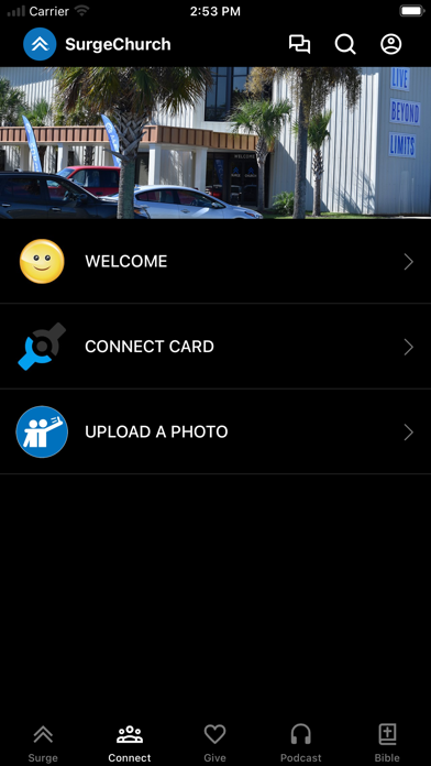 Surge Church Mobile Screenshot