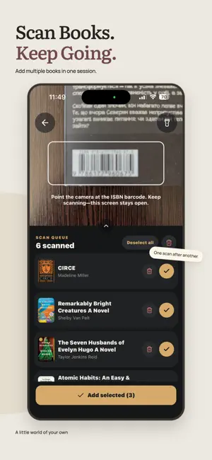 Shelfroom: Visual Book Tracker screenshot 4