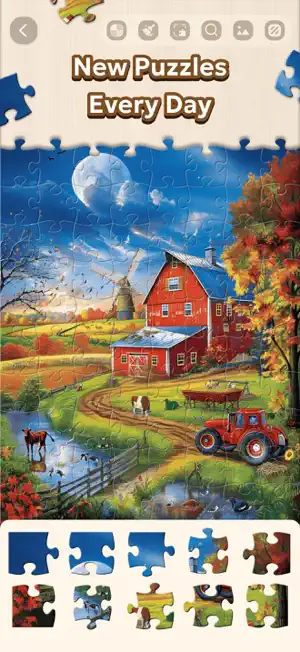 Jigsaw Puzzle - Countryside screenshot 4