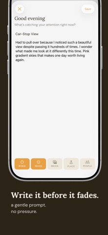 memori. - capture life moments screenshot