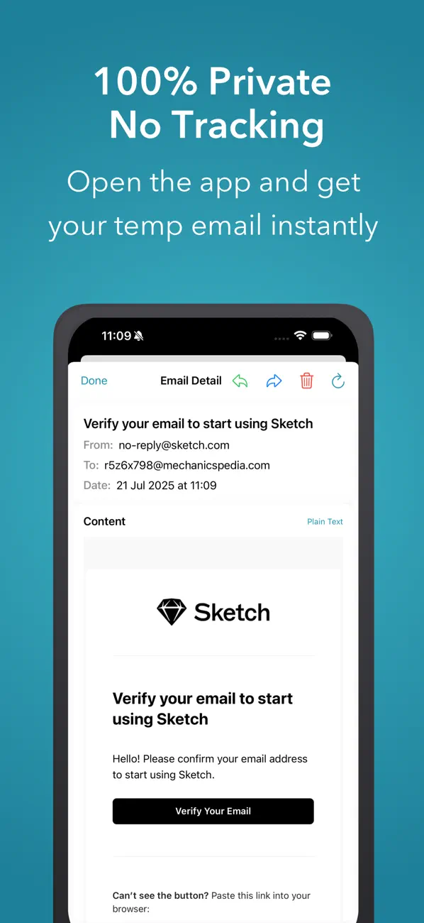 SnapBox Pro: Private Temp Mail Screenshot 3