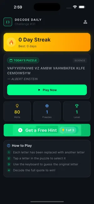 Decode Daily screenshot 4