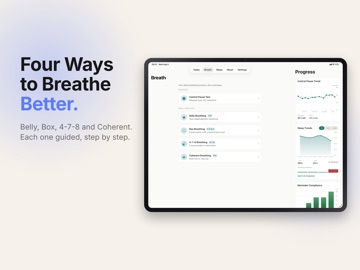Breathing Coach - Nostril iPad screenshot