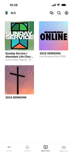 Abundant Life Church Cambridge screenshot 2