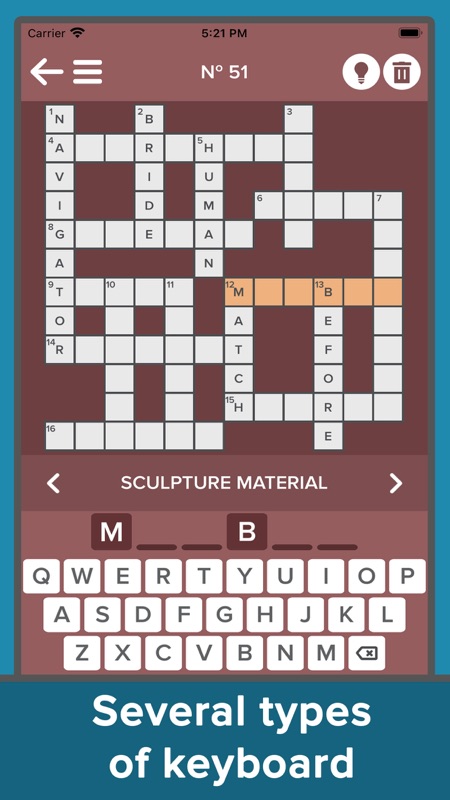 Crossword: Puzzle collection screenshot 2