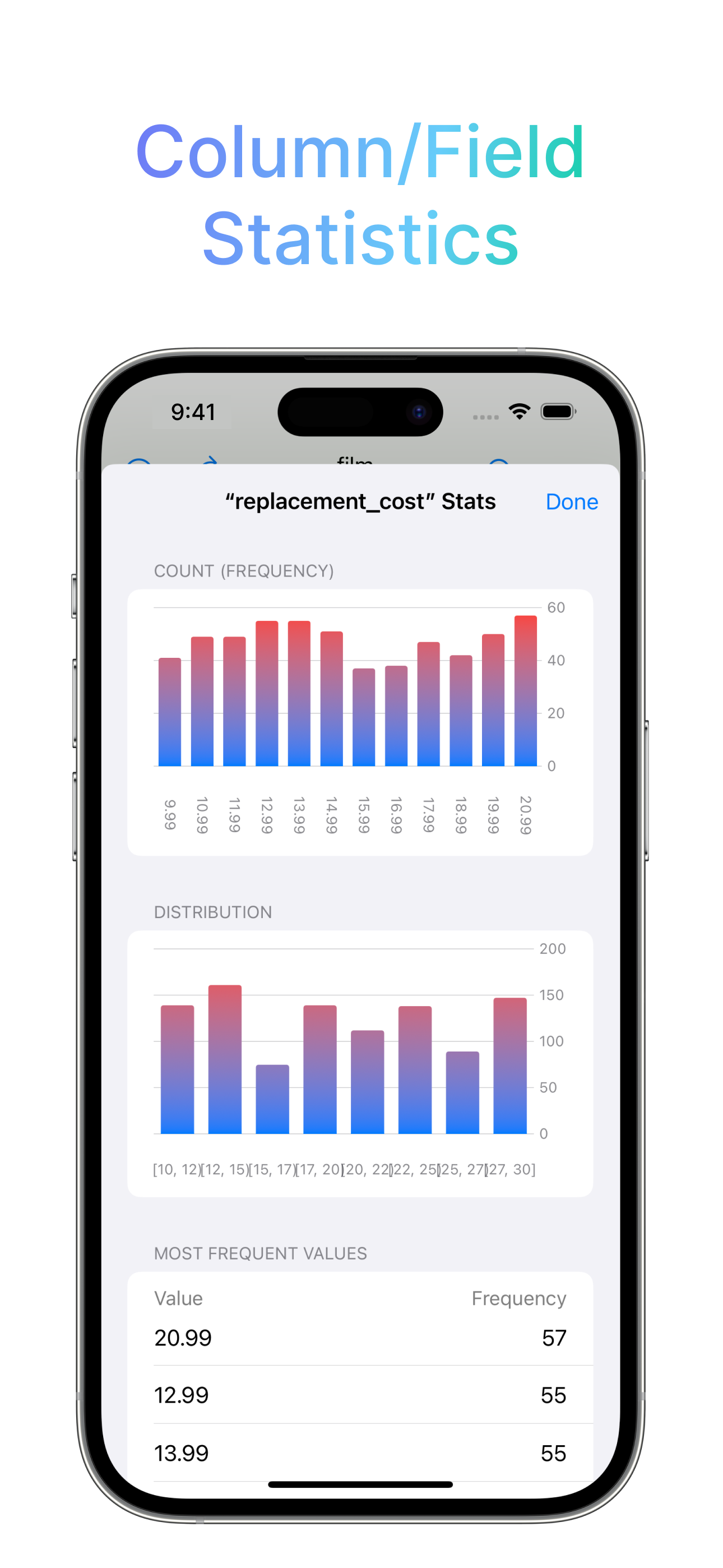 MySQL Mobile Client