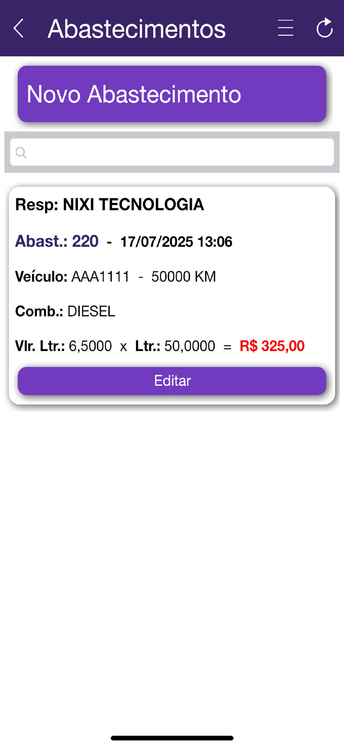 MotoristaApp - Nixi screenshot 3