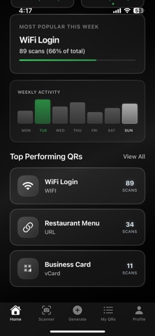 qwink - qr insights screenshot