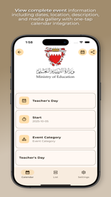 eduCAL.BH screenshot