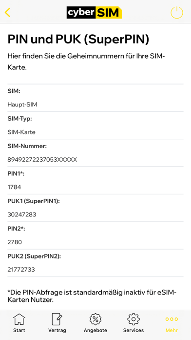 Screenshot #3 pour cyberSIM Servicewelt