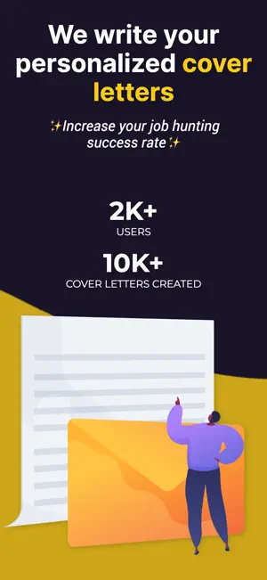 acoverlet: AI cover letters screenshot 1