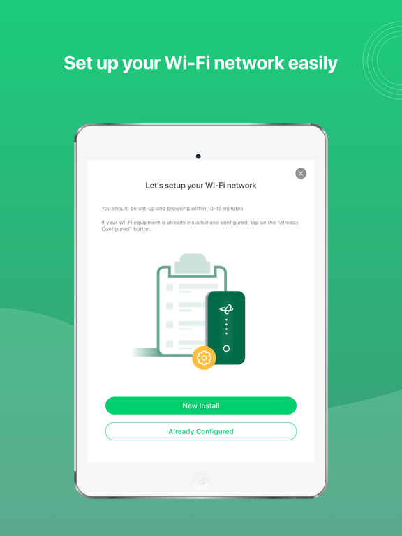 Fizz Wi-Fi iPad screenshot 1 - Utilities app