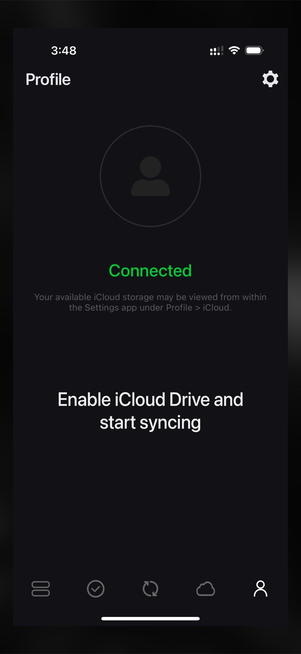 iPhone screenshot