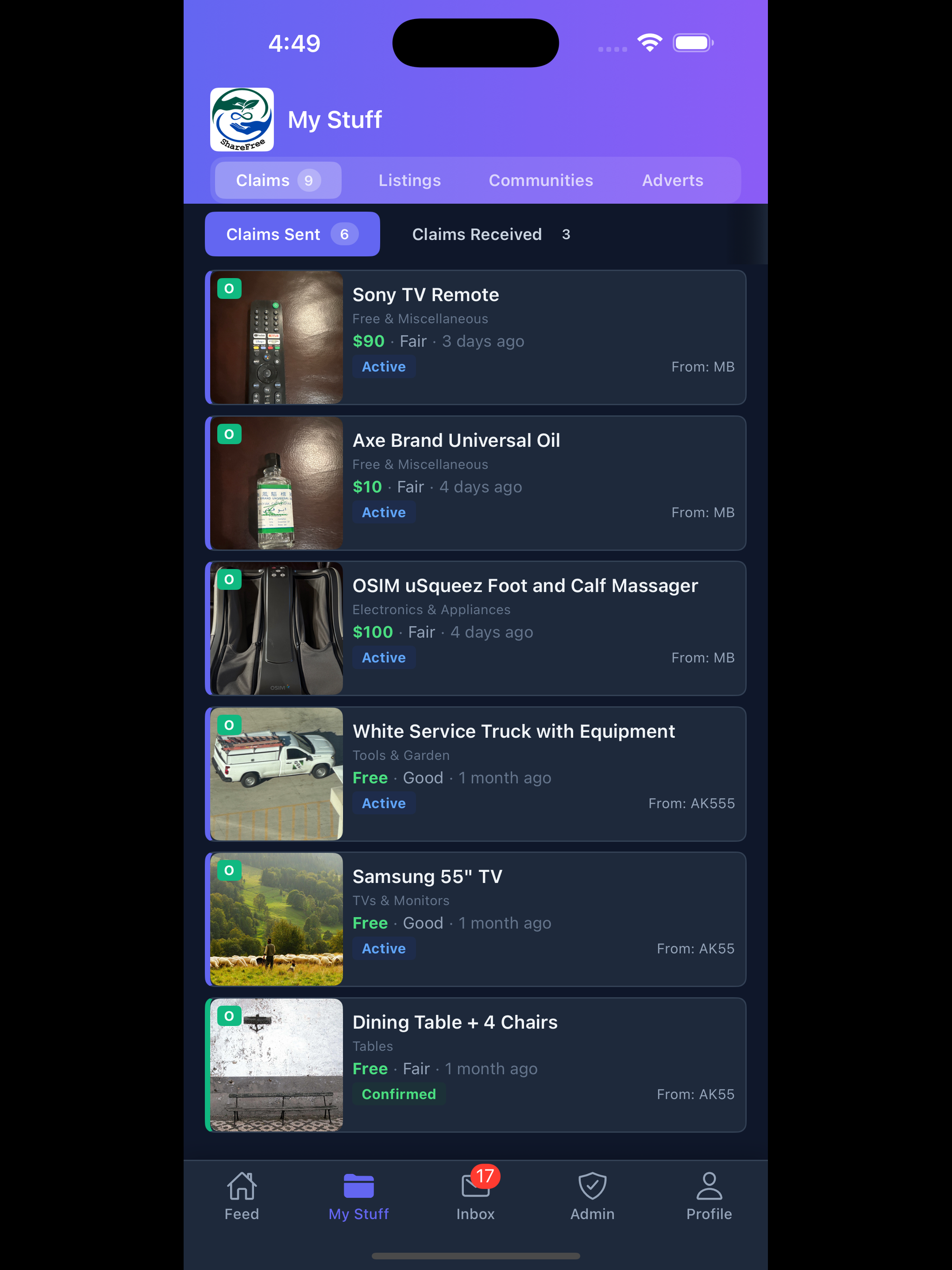 ShareFree: Free Local Stuff screenshot 9