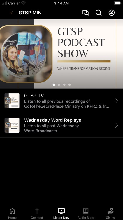 GoToTheSecretPlace Ministry