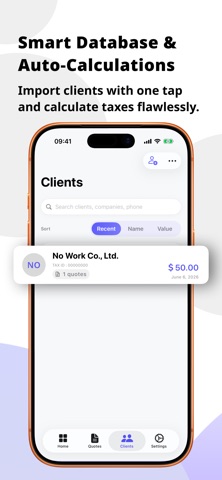 Quotify - Quotation & Invoice Screenshot 2 of 4