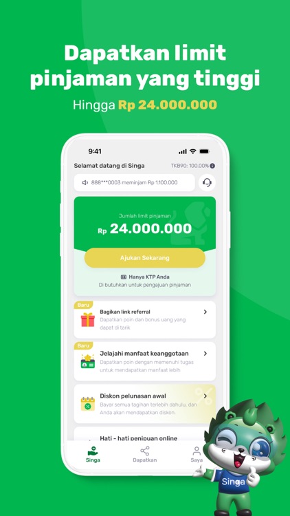 SINGA FINTECH - Digital Loans
