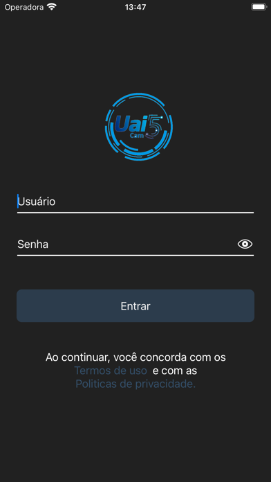 Uai5Cam app screenshot