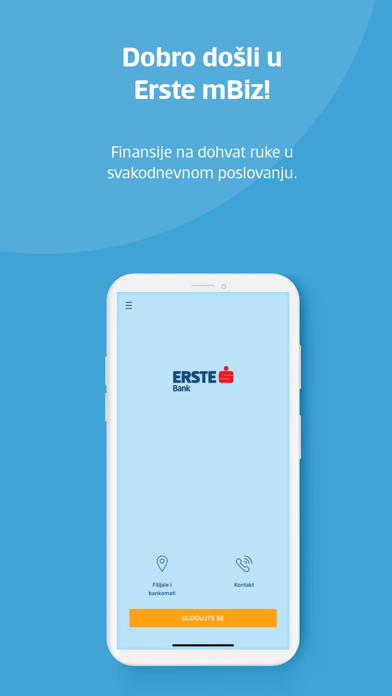 Erste mBiz Screenshot