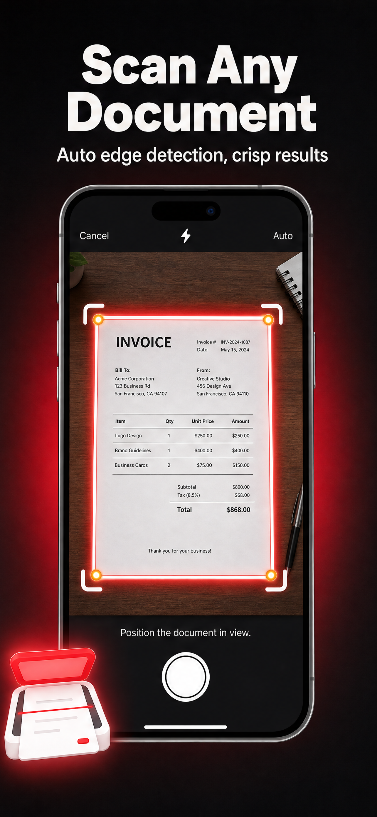 PDF Maker : Document Scanner screenshot 2