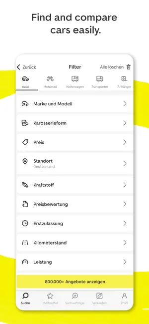 AutoScout24: Buying & leasing screenshot 3