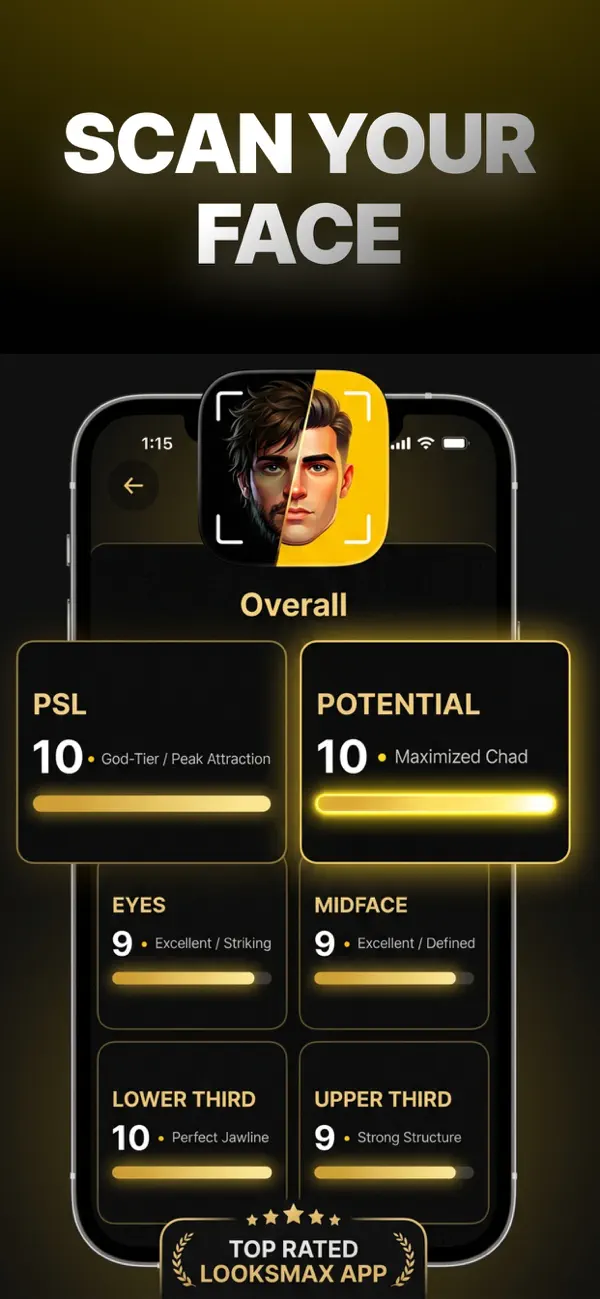 Screenshot #1 pour AuraRush - LooksMax & Ascend
