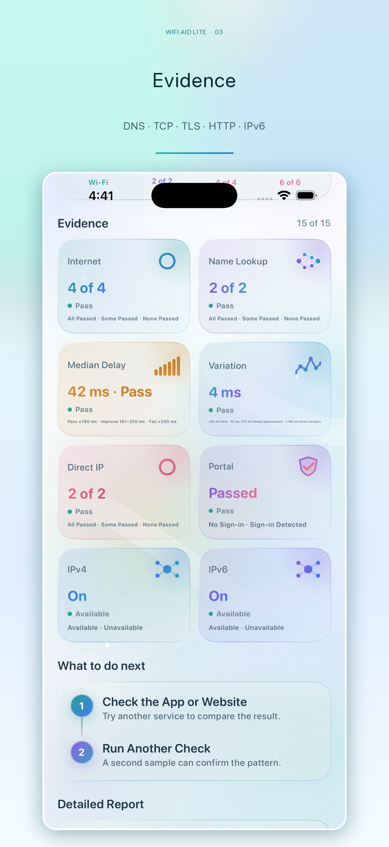 WiFi Aid Lite: Network Check screenshot 3