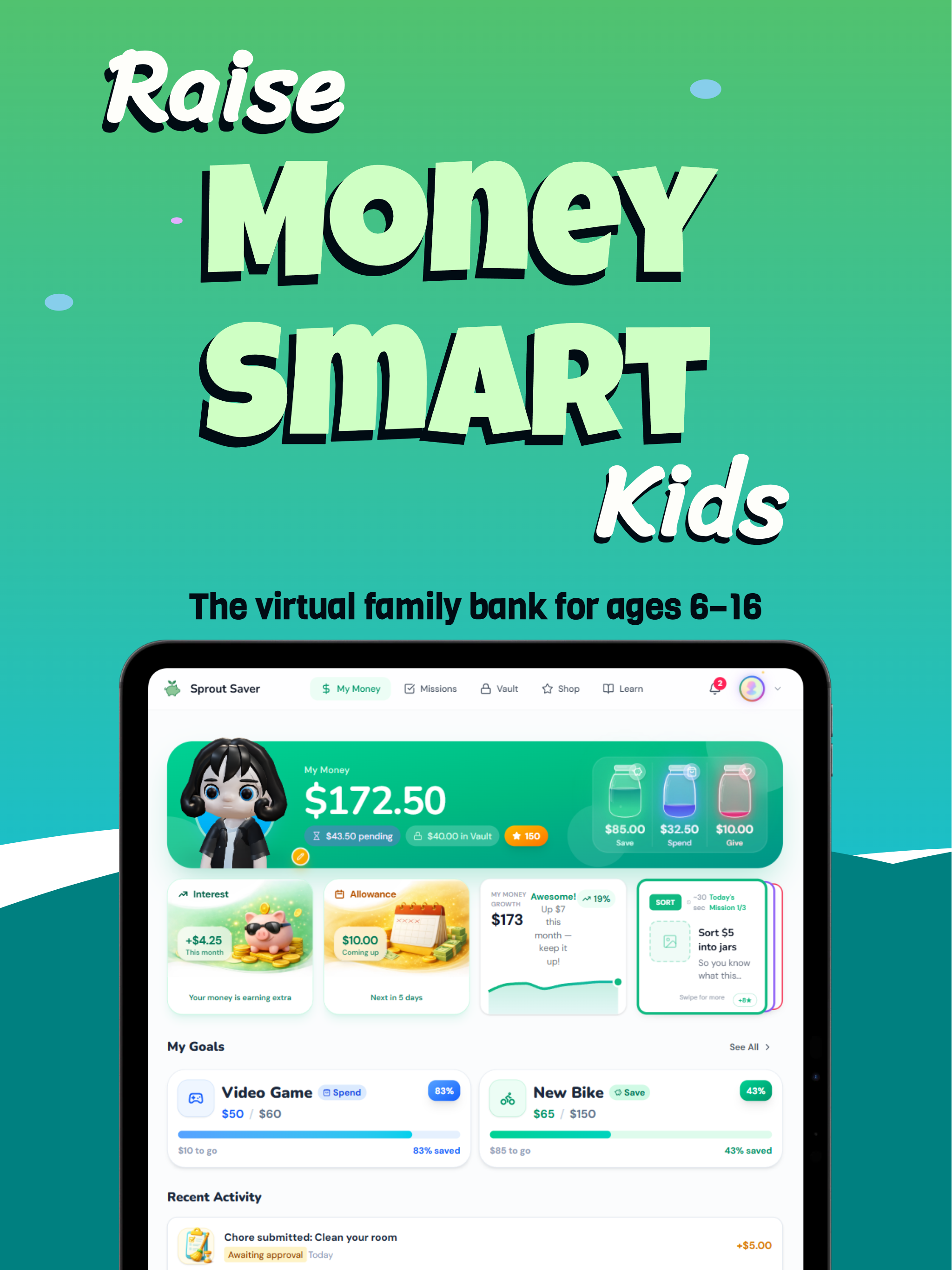 Sprout Saver: Kids Allowance screenshot 8