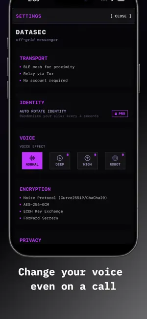 Off-grid - Secure Messenger screenshot 3