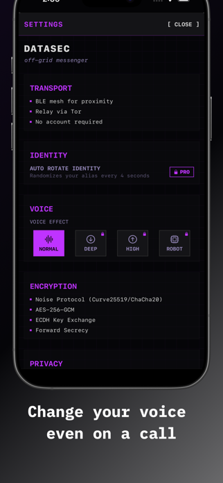 Off-grid - Secure Messenger Screenshot 3 of 5