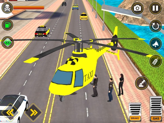 Dr. Taxi Driving iPad screenshot 1 - Games app