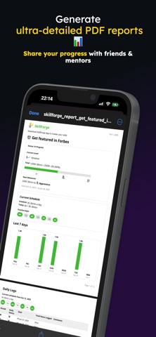 SkillForge - Skill Tracker screenshot