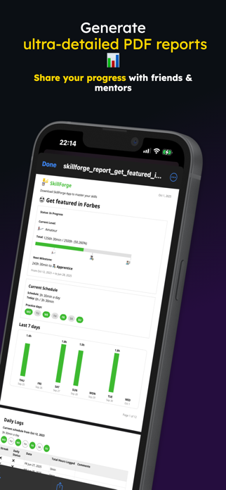 SkillForge - Skill Tracker Screenshot 2 of 8