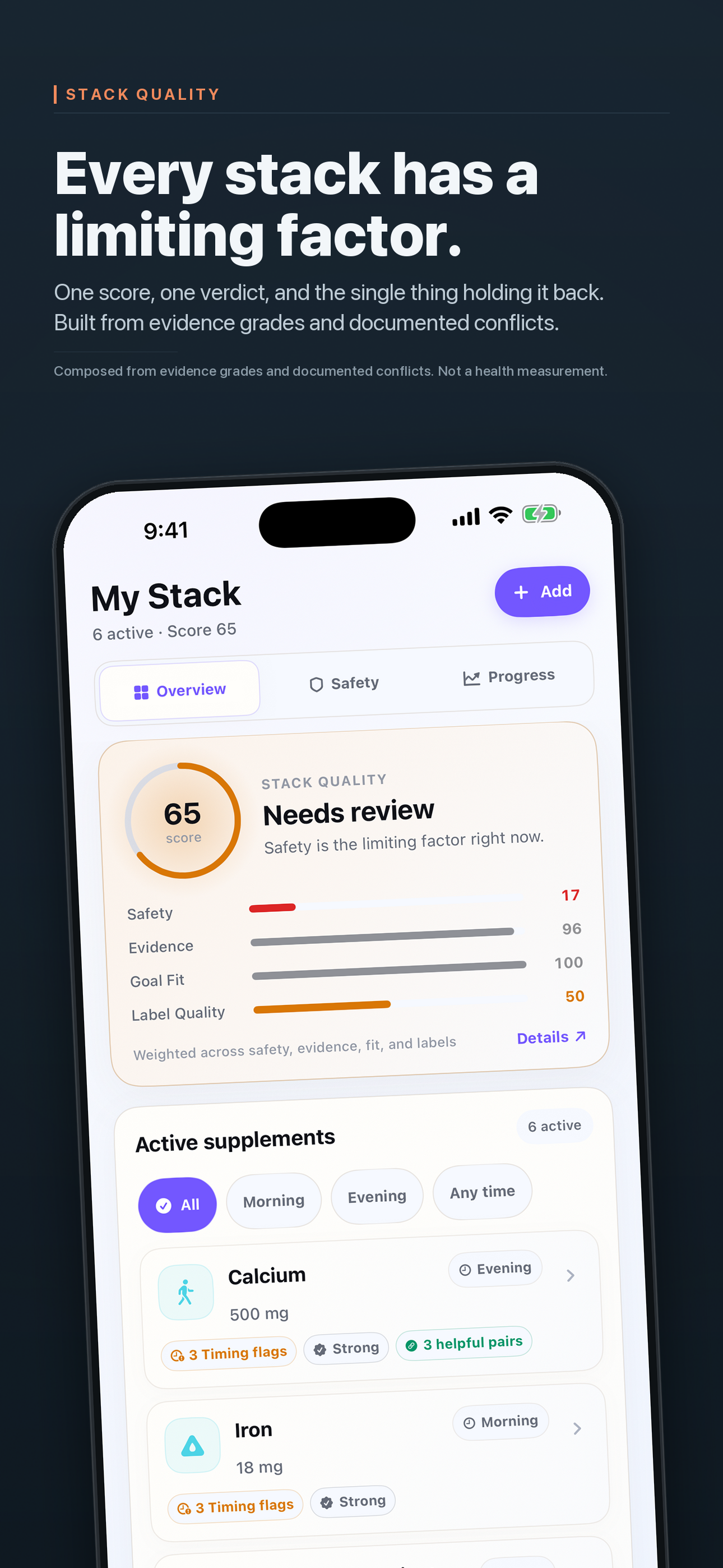 NutriStack: Supplement Scanner screenshot 3