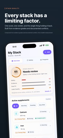 NutriStack: Supplement Scanner Screenshot 3 of 7