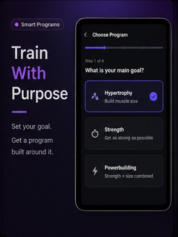 GainLog - Gym Workout Tracker iPad screenshot