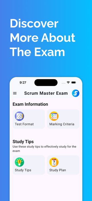 Scrum Master Exam Prep Screenshot 3 of 4