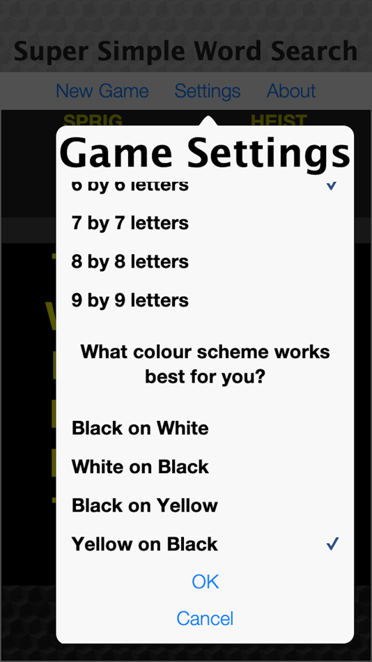 #2. Super Simple Word Search (iOS) 由: Paul Beardow