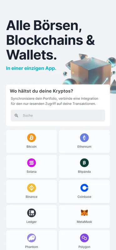 Blockpit: Krypto-Steuer-App screenshot 3 of 5