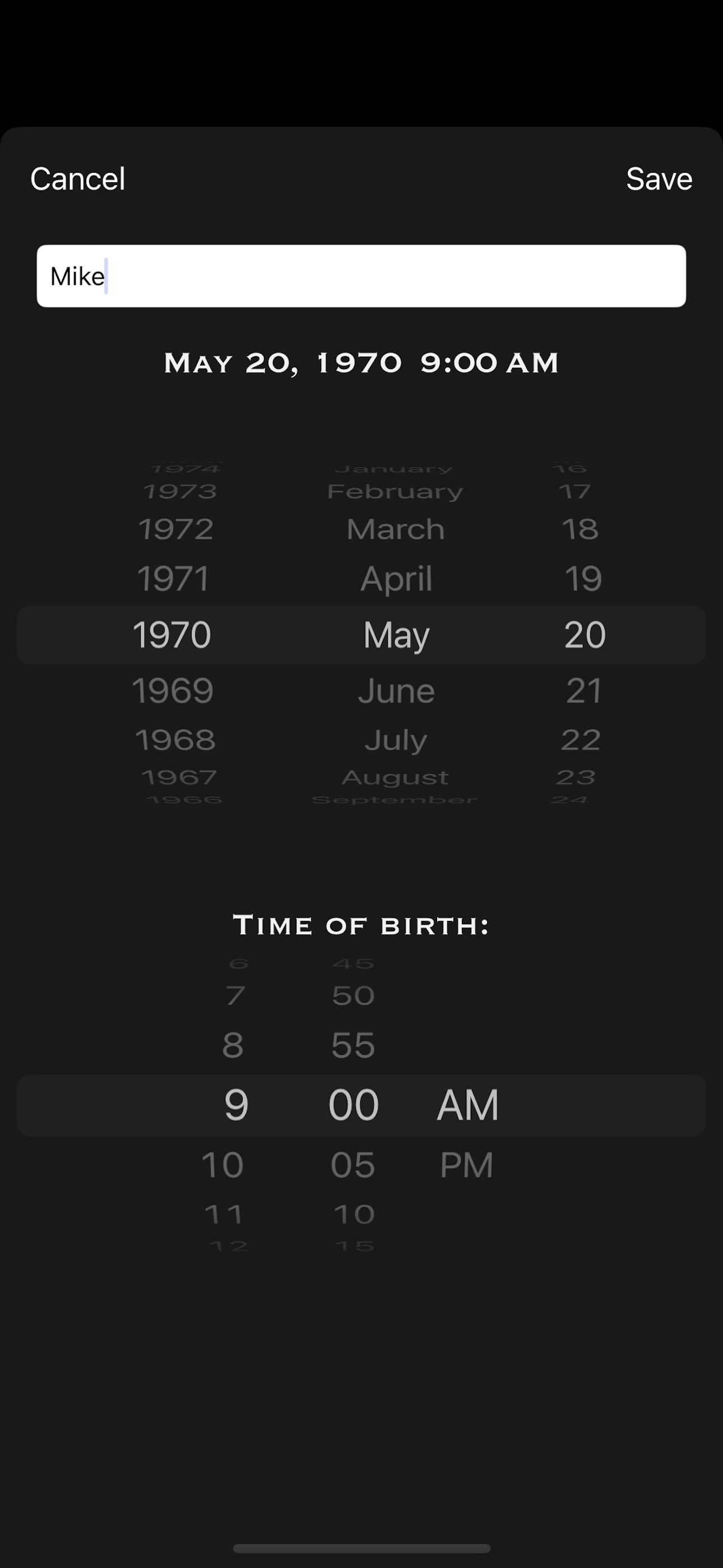 My Age In Seconds 2025