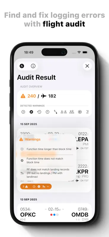 Pilot Logbook - Logger screenshot 7 of 10