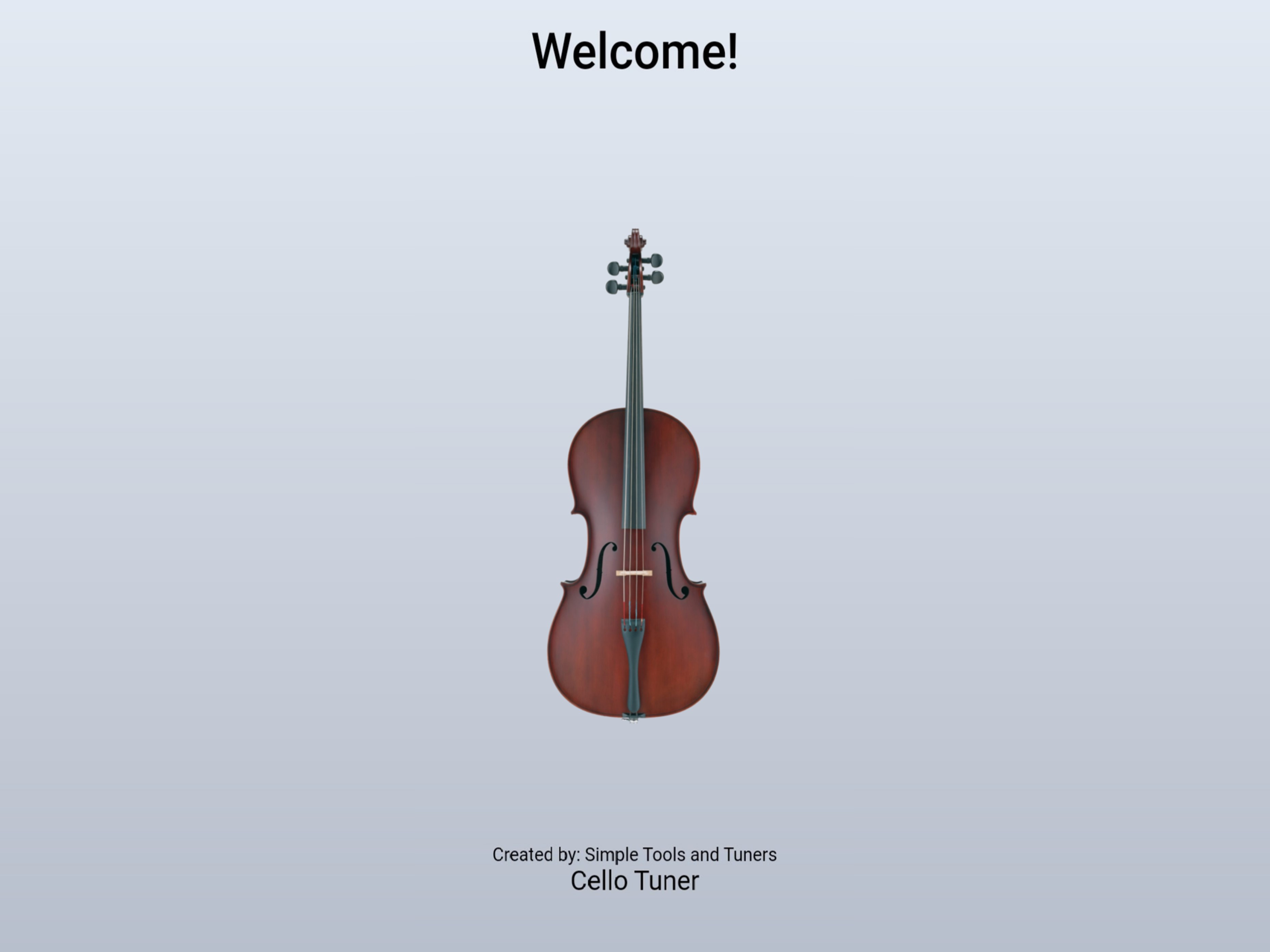 Cello Tuner - Simple Tuner screenshot 7