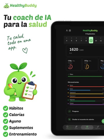 Healthy Buddy: AI Health Coach iPad screenshot 1