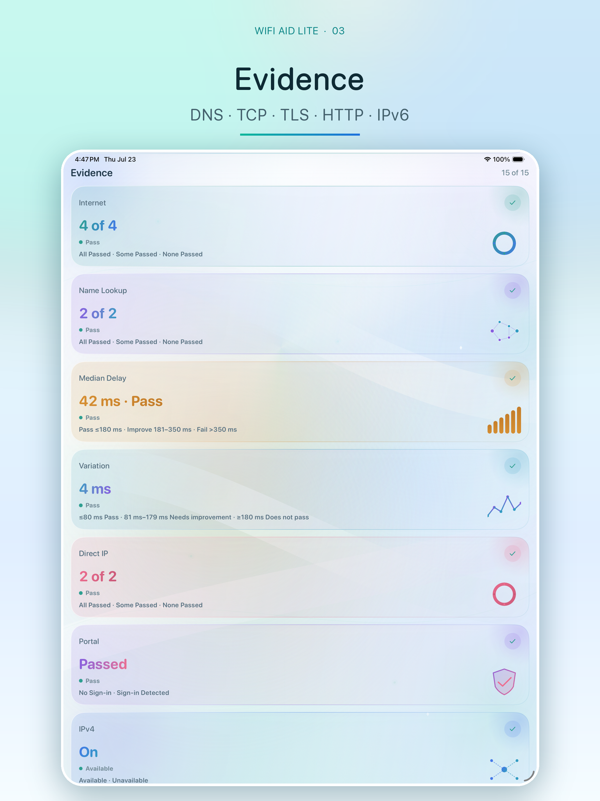 WiFi Aid Lite: Network Check screenshot 13